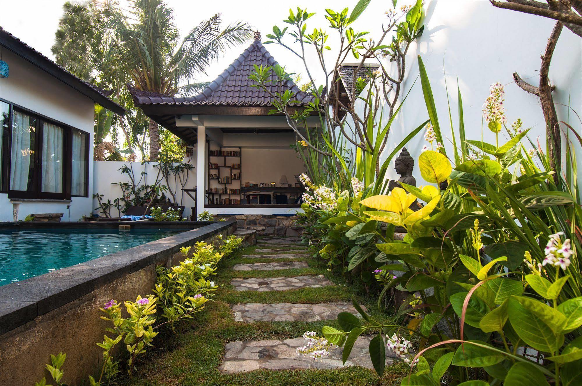 Ambary House Gili Trawangan- 2 Bedroom Private Villa, Pool Exterior foto