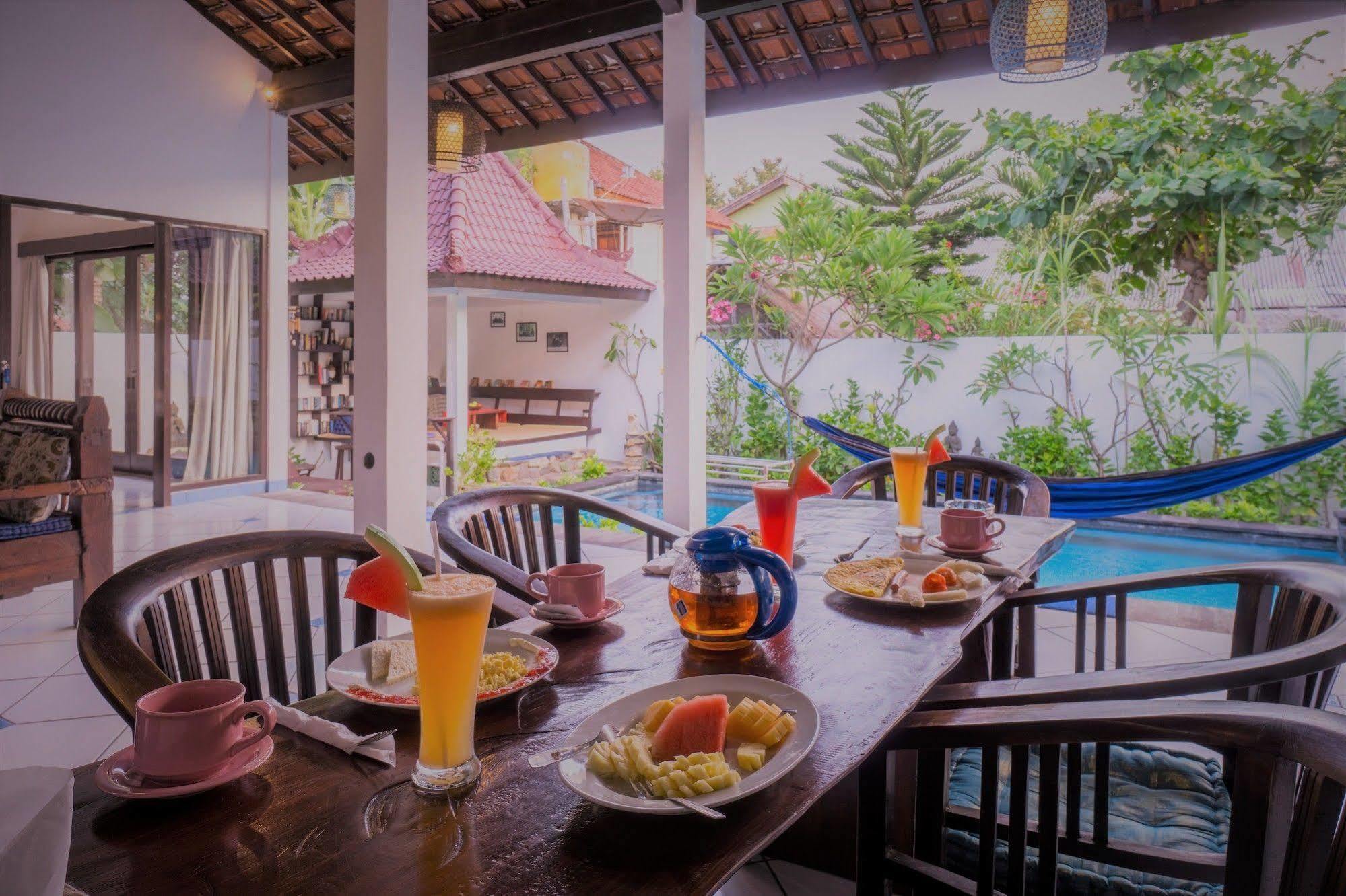 Ambary House Gili Trawangan- 2 Bedroom Private Villa, Pool Exterior foto