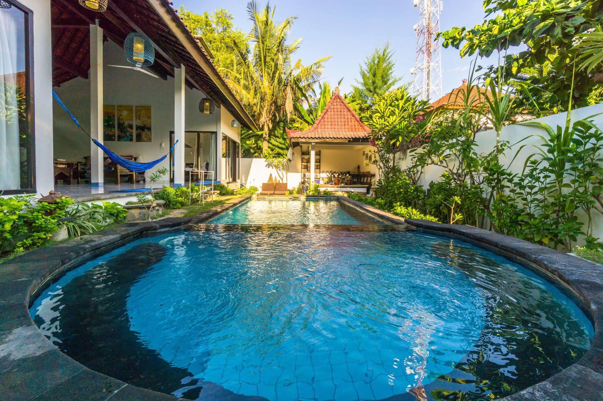 Ambary House Gili Trawangan- 2 Bedroom Private Villa, Pool Exterior foto